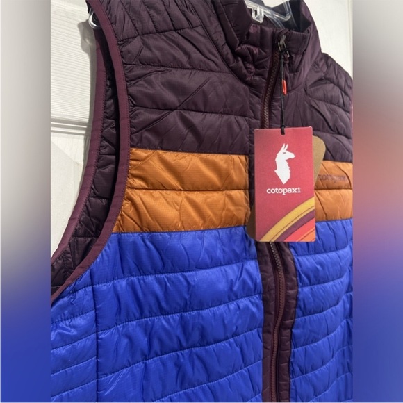 Cotopaxi Men's M Medium Capa Insulated Vest Wine Blue Violet Maroon NWT Puff - Picture 2 of 12